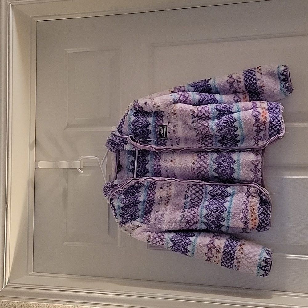 Eddie Bauer Kids Jacket - Purple and White Pattern